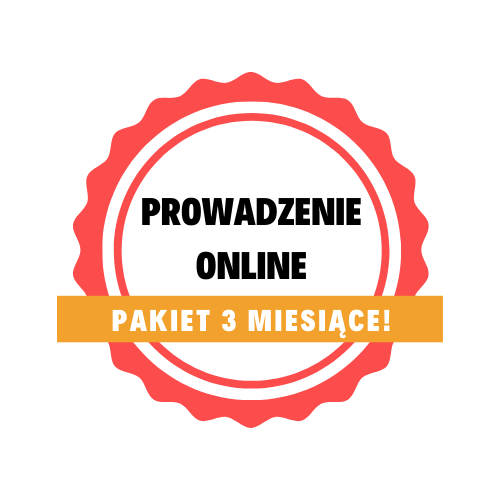 prowadzenie onnline 3 miesiące